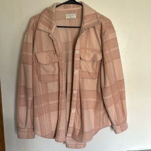 Flannel (Pink and White)